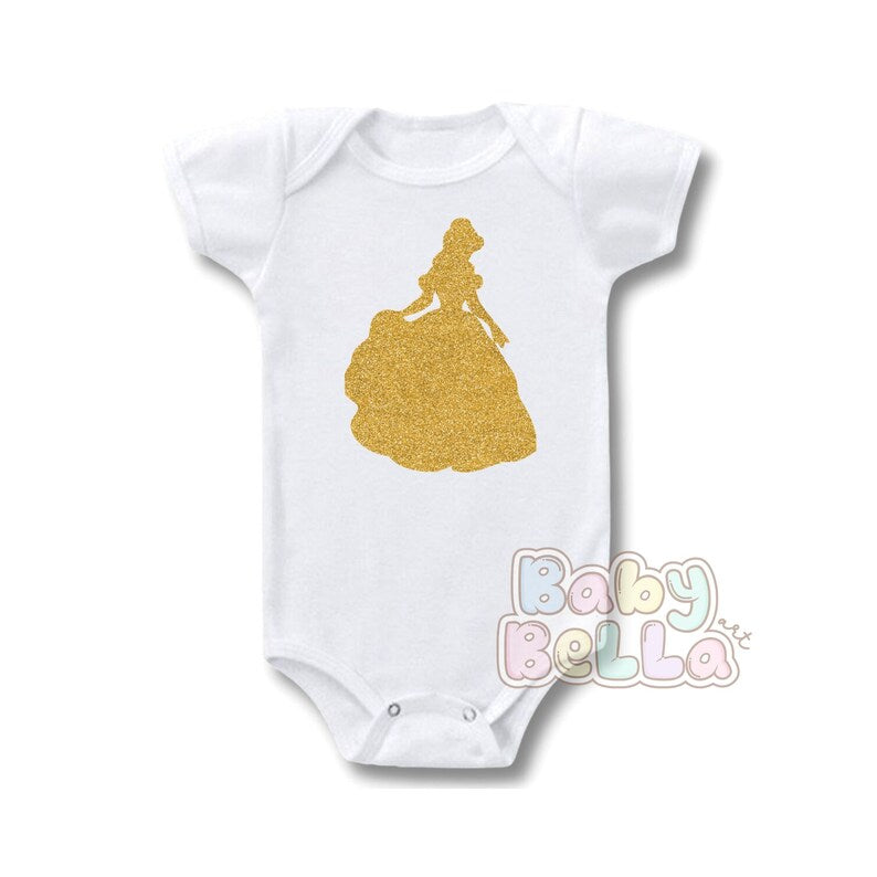 Belle Onesie, Beauty and the Beast, belle disney shirt, disney belle shirt, princess belle, toddler belle shirt, toddler belle onesie