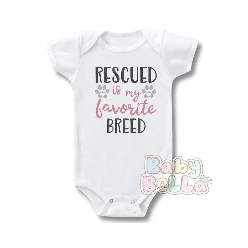 Animal Rescuer, animal rescue, rescue dog, animal onesie, dog onesie, animal baby bodysuit, dog rescue shirt, dog rescue onesie