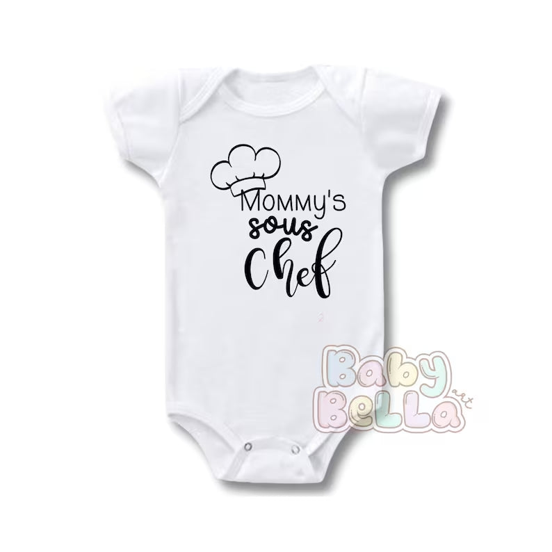 Chef Onesie, Mommy's Sous Chef, Mommy's Chef, Mommy Chef