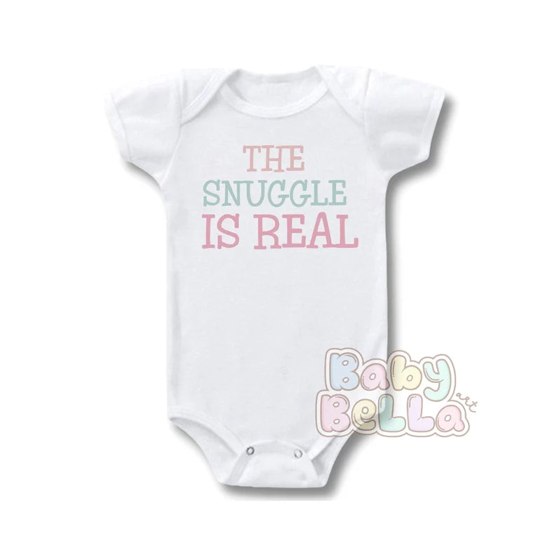 The Snuggle is Real Onesie, The Snuggle is Real Shirt, The Snuggle is Real Shirt, Great Gift for Baby Shower, Gift for New Baby