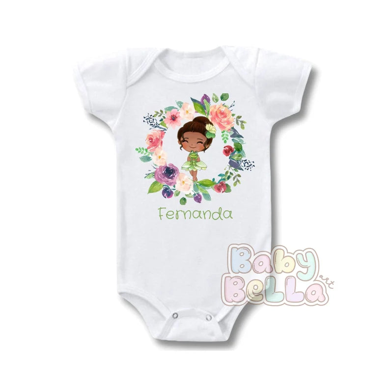 Disney Princess Onesie, Princess Tiana, Princess Tiana Onesie, Princess and the Frog, Tiana Outfit, Tiana Onesie, Sublimation Print Onesie