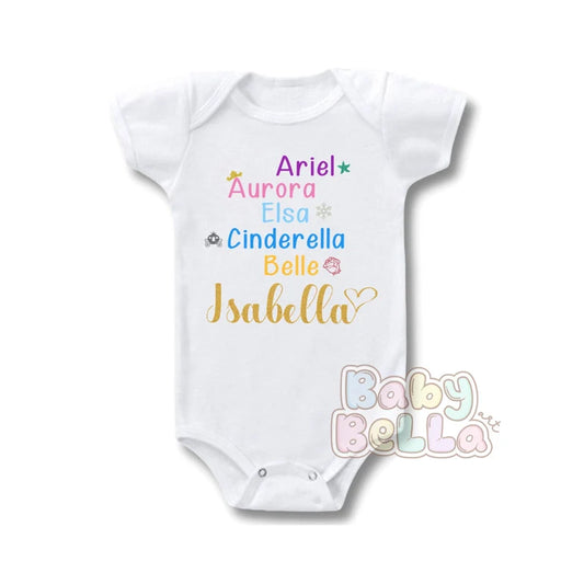 Princess Custom Name Onesie, SquadGoals Onesie, Princess name onesie, Princess Onesie, Princess Crew Onesie, Baby Shower Gift